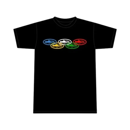 Corteiz Alcatraz Olympic T Shirt Black