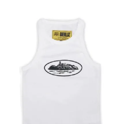 Corteiz Alcatraz Women Tank Top White