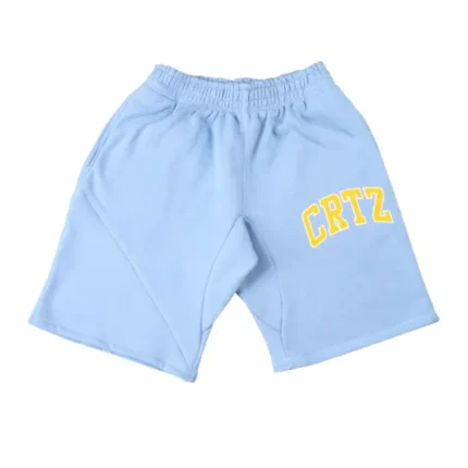 Corteiz Dropout Shorts Baby Blue