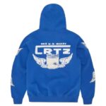 Corteiz Gasolina Double Zip Hoodie Royal Blue (1)