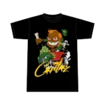 Corteiz Leprechaun 420 T Shirt Black