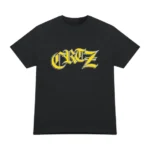 Corteiz Old English T Shirt Black