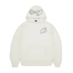 Corteiz Satin C Star Applique Hoodie Off White (2)