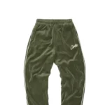 Corteiz VVS Velvet Sweatpants Green