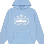 Corteiz 5 Starz Alcatraz Hoodie Baby Blue (1)