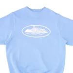 Corteiz Alcatraz Crewneck Sweatshirt Baby Blue (1)