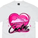 Corteiz Alcatraz Heart T Shirt White (2)