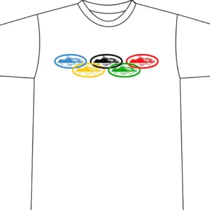 Corteiz Alcatraz Olympic T Shirt White