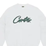 Corteiz Allstarz Sweatshirt White Green (1)