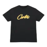 Corteiz Allstarz T Shirt Black Yellow (2)