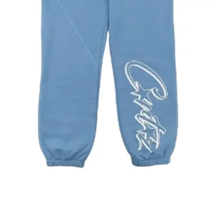 Corteiz AllstzarZ Sweatpants Light Blue (1)