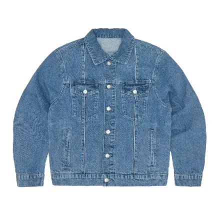 Corteiz C Star Denim Trucker Jacket Blue (1)