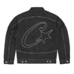 Corteiz C Star Stitch Down Denim Jacket Black (2)