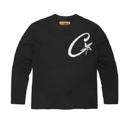 Corteiz C Starz Waffle Sweatshirt Black (2)