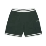 Corteiz Deala Knitted Shorts Forest Green (2)