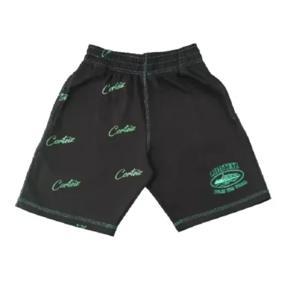 Corteiz Division ’20 Shorts Green Black