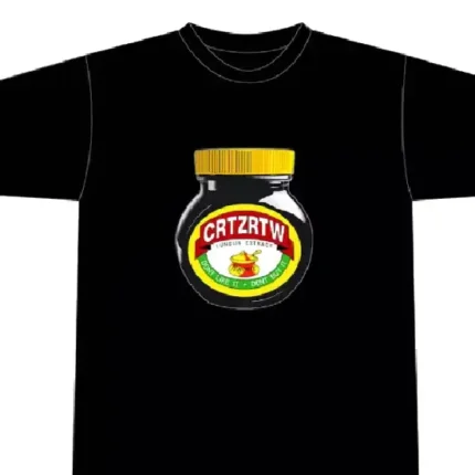 Corteiz Marmite T Shirt Black