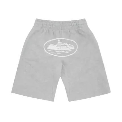 Corteiz OG Alcatraz Shorts Heather Grey