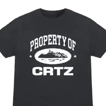 Corteiz OG Property Of Crtz T Shirt Black