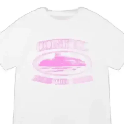 Corteiz Pink Blur Alcatraz T Shirt