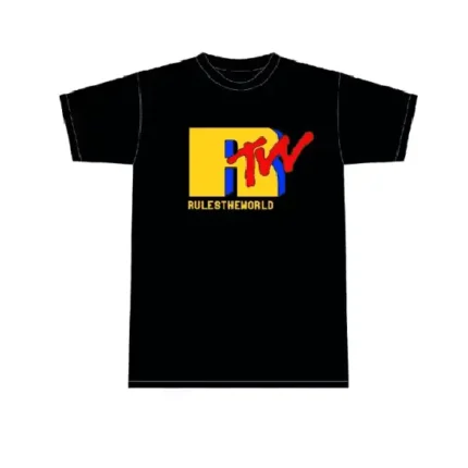 Corteiz RTV T Shirt Black