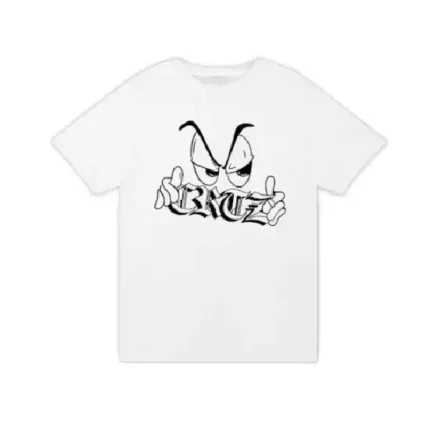 Corteiz Side Eye T Shirt White