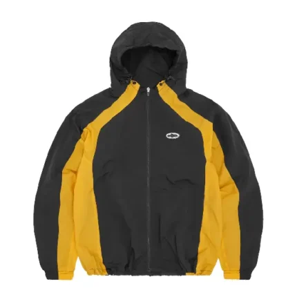 Corteiz Spring Jacket Black Yellow (2)