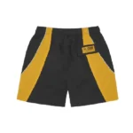 Corteiz Spring Shorts Black Yellow (1)