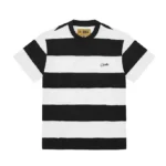 Corteiz Striped T Shirt Black (2)