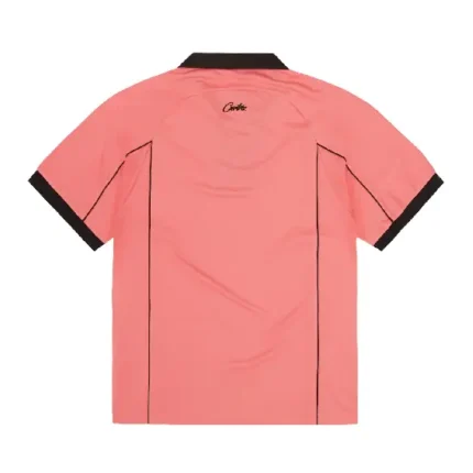 Corteiz Talismo Football T Shirt Pink (1)