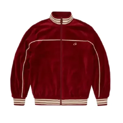 Corteiz VVS Uptown Tracksuit Burgundy (2)