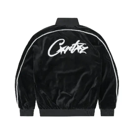 Corteiz VVS Velour Jacket Black (1)