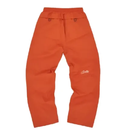 Corteiz Waterproof Sweatpants Gutta Burnt Orange (1)