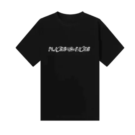 Places Faces x Corteiz T Shirt Black